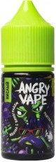 Жидкость для ЭСДН Angry Vape SALT 30мл 20мг Улитка ЖКХ (жвачка с виноградом)