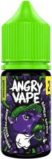 Жидкость для ЭСДН Angry Vape SALT 30мл 20мг Вомбат Батяня (виноградная газировка)