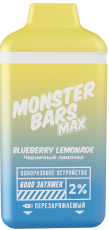 ЭСДН Monster Bars 6000 2% Blueberry Lemonade (Черничный лимонад)