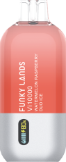 ЭСДН Funky Lands Vi10000 2% Watermelon Raspberry Duo Ice / Арбуз Малина Лед