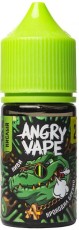 Жидкость для ЭСДН Angry Vape SALT 30мл 20мг Крокодил Бревно (киви)