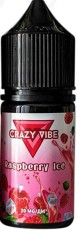 Жидкость для ЭСДН Crazy Vibe SALT 30мл 20мг Малина со льдом STRONG