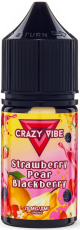 Жидкость для ЭСДН Crazy Vibe SALT 30мл 20мг Клубника Груша Ежевика STRONG