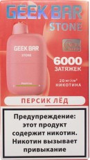 ЭСДН GEEK BAR STONE 6000 2% Персик Лёд