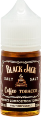 Coffe Tobacco 20мг Black Jack SALT 30мл Жидкость